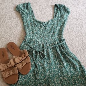 American Eagle Floral Romper